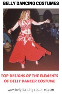 Top designs of the elements of belly dancer costume